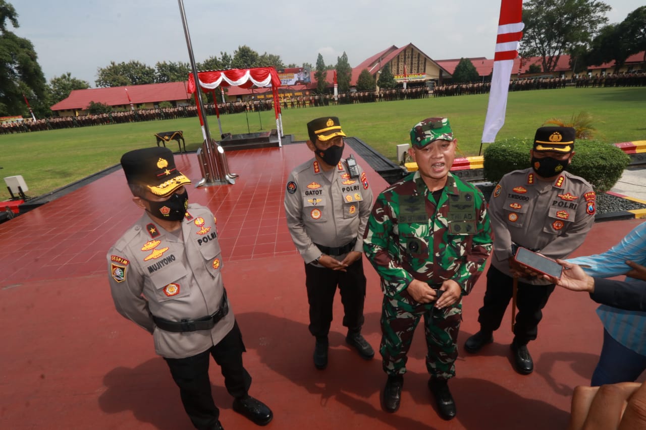 Pembukaan Pendidikan dan Latihan Integrasi Dikmaba TNI AD dan Diktukba Polri TA 2021