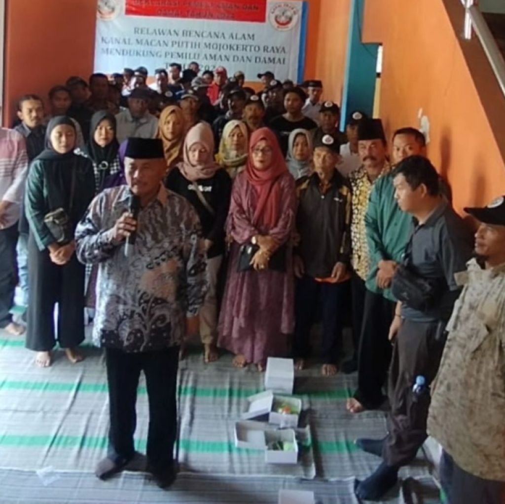 Deklarasi Relawan Bencana KMP Pemilu Damai