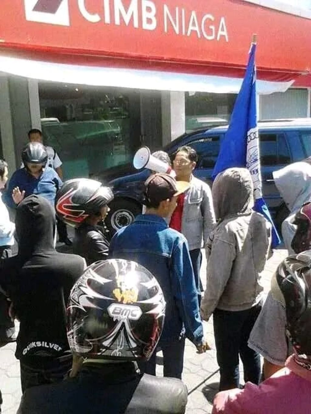 Foto : MAPEKKAT Saat Aksi