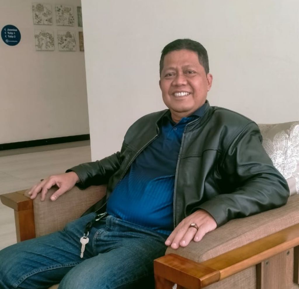 Foto : Ketua SCWI saat memberikan komentar terkait PT KASA HUSASA