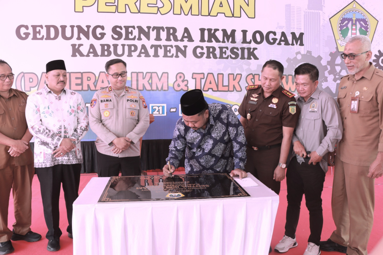 Peresmian Sentra IKM Logam Menganti : Peluang UMKM Gresik Jadi Mitra Industri Besar